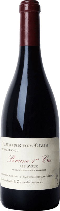 Spedizione Gratuita | Vino Rosso Domaine des Clos Les Avaux 1er Premier Cru A.O.C. Beaune Borgogna Francia Pinot Nero 75 cl