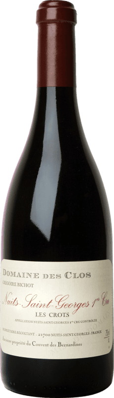 送料無料 | 赤ワイン Domaine des Clos Les Crots 1er Premier Cru A.O.C. Nuits-Saint-Georges ブルゴーニュ フランス Pinot Noir — ピノ・ノワール 75 cl