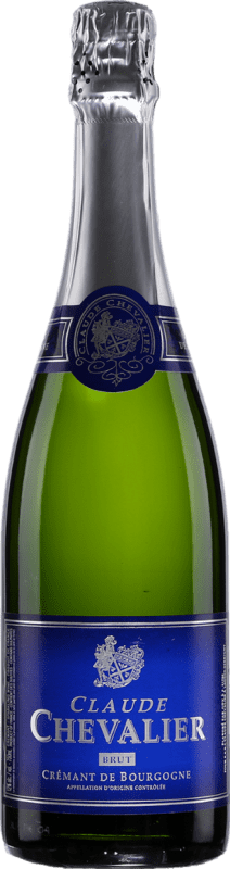 Бесплатная доставка | Белое игристое вино Domaine Chevalier Père et Fils A.O.C. Crémant de Bourgogne Бургундия Франция Pinot Noir — Пино Нуар, Chardonnay — Шардоне 75 cl