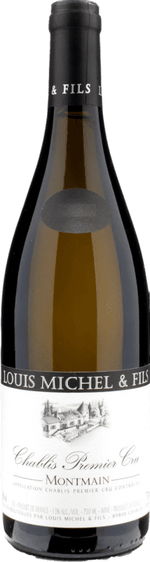 Envío gratis | Vino Blanco Louis Michel & Fils Montmain 1er Premier Cru A.O.C. Chablis Borgoña Francia Chardonnay 75 cl