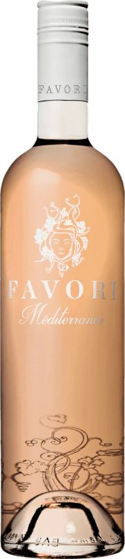 Free Shipping | Rosé Wine Château Favori I.G.P. Méditerranée Provence France Merlot, Garnacha — Grenache, Cinsault, Colombard Organic — Eco 75 cl