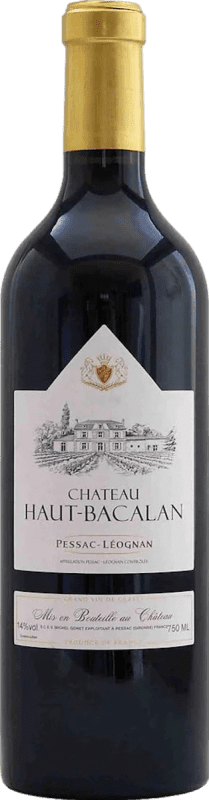 Envoi gratuit | Vin Rouge Michel Gonet Château Haut-Bacalan A.O.C. Pessac-Léognan Bordeaux France Merlot, Cabernet Sauvignon, Petit Verdot 75 cl