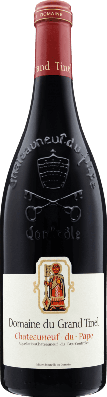 Envio grátis | Vinho Tinto Domaine du Grand Tinel A.O.C. Châteauneuf-du-Pape Rhône França Syrah, Garnacha — Grenache 75 cl