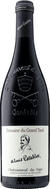 免费送货 | 红葡萄酒 Domaine du Grand Tinel Alexis Establet Cuvée A.O.C. Châteauneuf-du-Pape 罗纳 法国 Garnacha — 歌海娜 75 cl