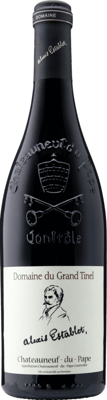 Envoi gratuit | Vin Rouge Domaine du Grand Tinel Alexis Establet Cuvée A.O.C. Châteauneuf-du-Pape Rhône France Garnacha — Grenache 75 cl