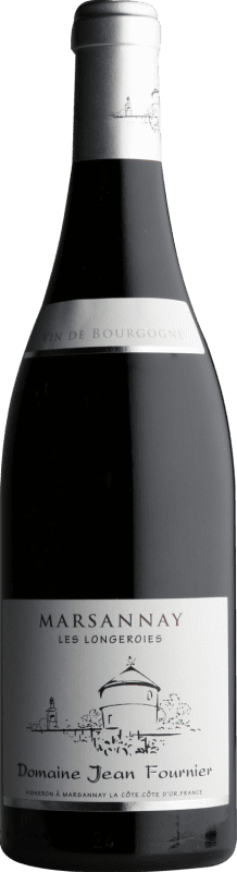 Envío gratis | Vino Tinto Domaine Jean Fournier Les Longeroies A.O.C. Marsannay Borgoña Francia Pinot Negro Organic — Ecológico 75 cl