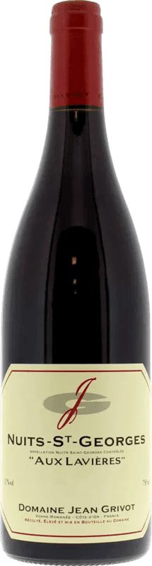 Envio grátis | Vinho Tinto Jean Grivot Aux Lavières A.O.C. Nuits-Saint-Georges Borgonha França Pinot Noir 75 cl