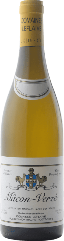 Бесплатная доставка | Белое вино Domaine Leflaive A.O.C. Mâcon-Verzé Бургундия Франция Chardonnay — Шардоне Organic — Органический 75 cl
