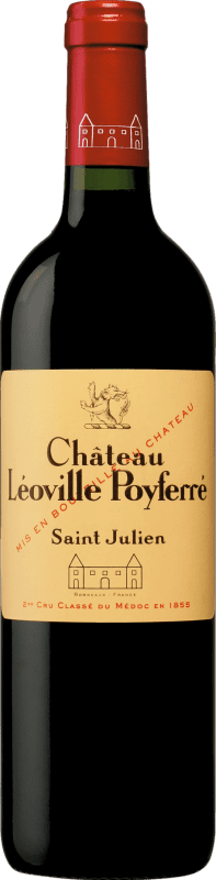 Бесплатная доставка | Красное вино Château Léoville Poyferré A.O.C. Saint-Julien Бордо Франция Merlot — Мерло, Cabernet Sauvignon — Каберне Совиньон, Cabernet Franc — Каберне Фран, Petit Verdot 75 cl