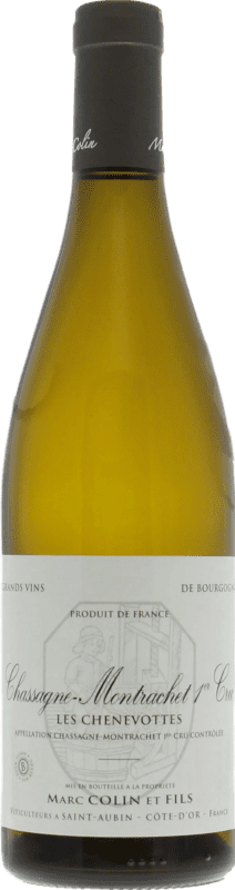 Kostenloser Versand | Weißwein Marc Colin et Fils Les Chenevottes 1er Premier Cru Erste Lage A.O.C. Chassagne-Montrachet Burgund Frankreich Chardonnay 75 cl