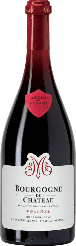 Envio grátis | Vinho Tinto Château de Marsannay A.O.C. Bourgogne Côte d'Or Borgonha França Pinot Noir 75 cl