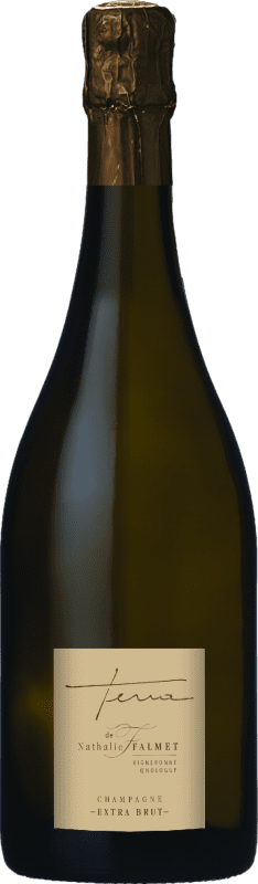 Envio grátis | Espumante Branco Nathalie Falmet Terra Extra Brut — Extra Bruto A.O.C. Champagne Champagne França Chardonnay 75 cl