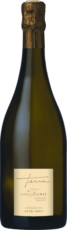Spedizione Gratuita | Spumante Bianco Nathalie Falmet Terra Extra Brut A.O.C. Champagne champagne Francia Chardonnay 75 cl