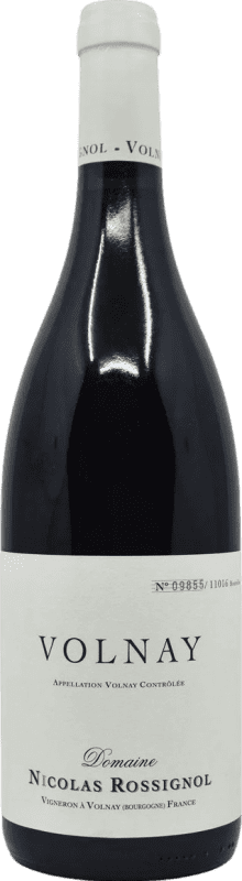 Envío gratis | Vino Tinto Nicolas Rossignol A.O.C. Volnay Borgoña Francia Pinot Negro 75 cl