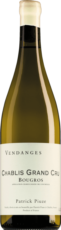 Spedizione Gratuita | Vino Bianco Patrick Piuze Bougros Grand Cru A.O.C. Chablis Borgogna Francia Chardonnay 75 cl
