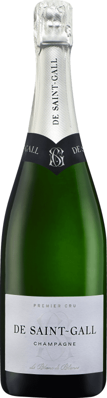 Envio grátis | Espumante Branco Saint Gall 1er Premier Cru, Blanc de Blancs A.O.C. Champagne Champagne França Chardonnay 75 cl