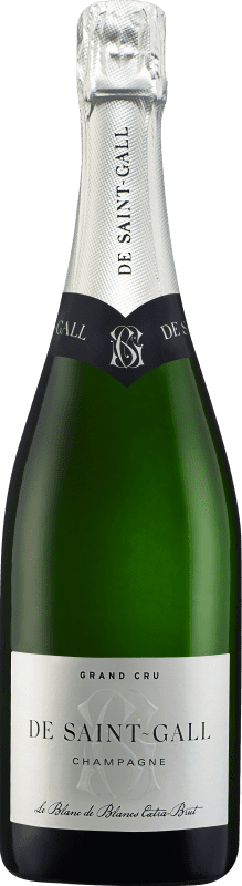 Envio grátis | Espumante Branco Saint Gall Extra Brut — Extra Bruto Grand Cru, Blanc de Blancs A.O.C. Champagne Champagne França Chardonnay 75 cl
