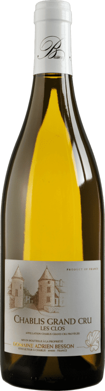 Envio grátis | Vinho Branco Domaine Besson Les Clos Grand Cru A.O.C. Chablis Borgonha França Chardonnay 75 cl