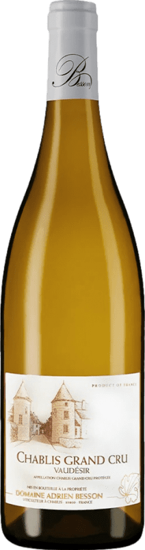 Envio grátis | Vinho Branco Domaine Besson Vaudésir Grand Cru A.O.C. Chablis Borgonha França Chardonnay 75 cl
