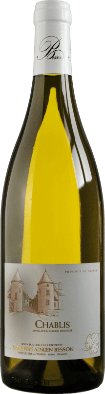 Envio grátis | Vinho Branco Domaine Besson A.O.C. Chablis Borgonha França Chardonnay 75 cl