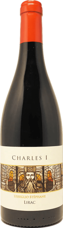 Envio grátis | Vinho Tinto Raymond Usseglio Charles I A.O.C. Lirac Rhône França Syrah, Garnacha — Grenache, Mourvèdre Organic — Bio 75 cl