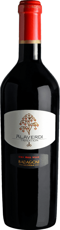 Kostenloser Versand | Rotwein Badagoni Alaverdi Traditionell I.G. Kakheti Kakheti Georgia Saperavi 75 cl