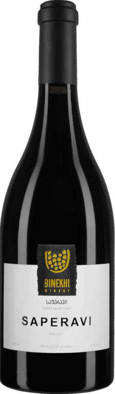 免费送货 | 红葡萄酒 Binekhi I.G. Kakheti 卡赫季州 格鲁吉亚 Saperavi — 萨佩拉维 75 cl
