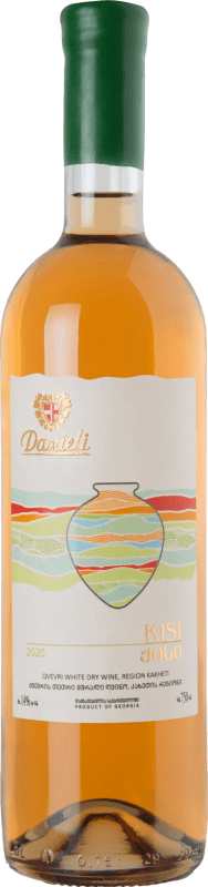 Envoi gratuit | Vin Orange Danieli Qvevri I.G. Kakheti Kakhétie Géorgie Kisi Organic — Biologique 75 cl