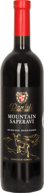 Бесплатная доставка | Красное вино Danieli Mountain I.G. Kakheti Кахетия Грузия Saperavi — Саперави Organic — Органический 75 cl