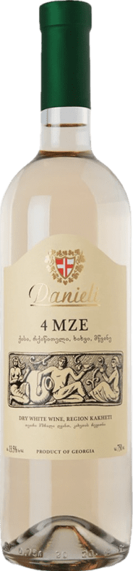 Бесплатная доставка | Белое вино Danieli I.G. Kakheti Кахетия Грузия Kisi — Киси Organic — Органический 75 cl