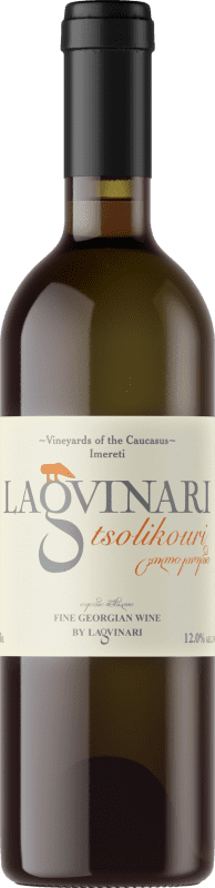 Kostenloser Versand | Oranger Wein Lagvinari I.G. Kakheti Kakheti Georgia Tsolikouri Organic — Bio 75 cl