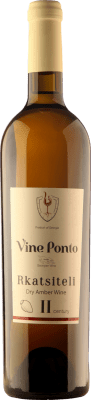 Vinho Laranja Vine Ponto Qvevri Rkatsiteli Kakheti 75 cl