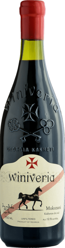 Kostenloser Versand | Rotwein Winiveria P.D.O. Mukuzani Kakheti Georgia Saperavi Organic — Bio 75 cl