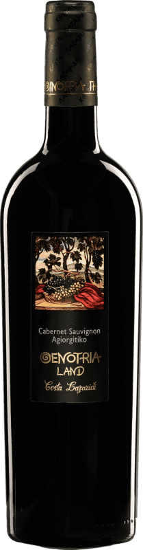 Envío gratis | Vino Tinto Costa Lazaridi Oenotria Land Cabernet Agiorgitiko Macedonia Grecia Cabernet Sauvignon 75 cl