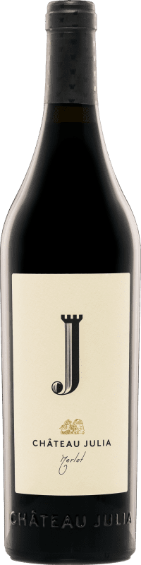 Бесплатная доставка | Красное вино Costa Lazaridi Château Julia Macedonia Греция Merlot — Мерло 75 cl