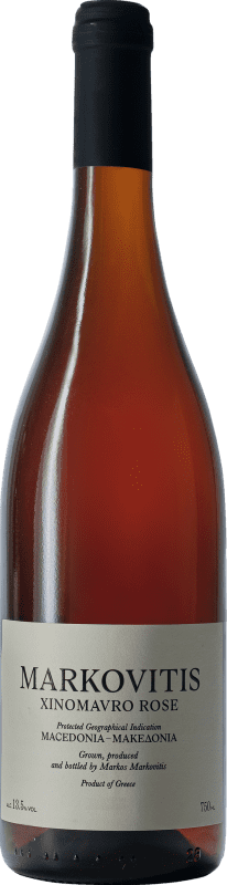 18,95 € | Розовое вино Markovitis Rosé — Розе P.D.O. Naoussa Naoussa Греция Xinomavro 75 cl