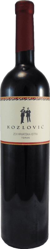 Envío gratis | Vino Tinto Kozlovic Teran Istria Croacia Refosco 75 cl
