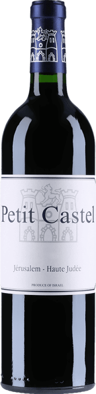 Envio grátis | Vinho Tinto Domaine du Castel Petit Castel P.D.O. Judean Hills Israel Merlot, Cabernet Sauvignon, Cabernet Franc, Malbec, Petit Verdot 75 cl Kosher