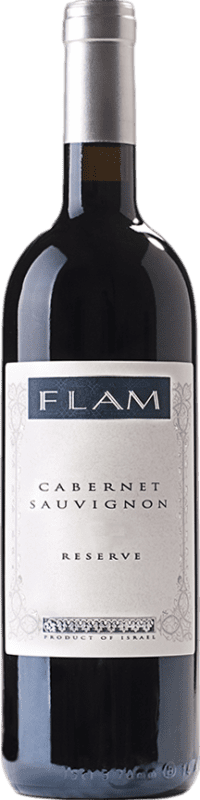 Kostenloser Versand | Rotwein Flam Reserve — Gereift P.D.O. Judean Hills Israel Syrah, Cabernet Sauvignon, Cabernet Franc, Petit Verdot 75 cl Kosher