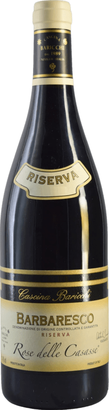 Envoi gratuit | Vin Rouge Cascina Baricchi Rose delle Casasse Réserve D.O.C.G. Barbaresco Piémont Italie Nebbiolo 75 cl