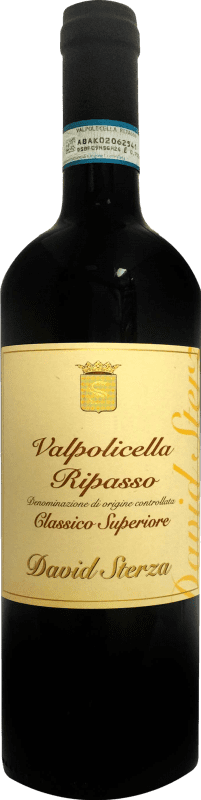 Envío gratis | Vino Tinto David Sterza Classico Superiore D.O.C. Valpolicella Ripasso Veneto Italia 75 cl