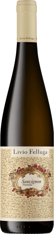 Envio grátis | Vinho Branco Livio Felluga Potentilla D.O.C. Friuli Friuli-Venezia Giulia Itália Sauvignon 75 cl