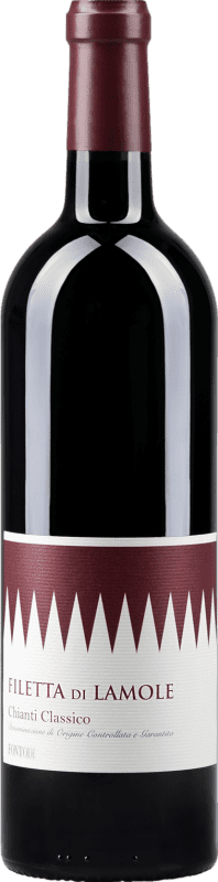 Envío gratis | Vino Tinto Fontodi Filetta di Lamole Classico — Clásico D.O.C.G. Chianti Toscana Italia Sangiovese Organic — Ecológico 75 cl