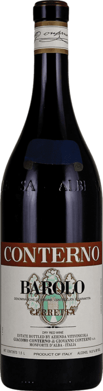 337,95 € | Red Wine Giacomo Conterno Cerretta D.O.C.G. Barolo Piemonte Italy Nebbiolo 75 cl