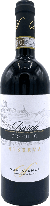 134,95 € Envio grátis | Vinho Tinto Schiavenza Broglio Reserva D.O.C.G. Barolo