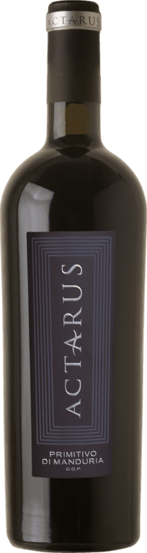 Envio grátis | Vinho Tinto La Bollina Actarus D.O.C. Primitivo di Manduria Puglia Itália Primitivo 75 cl