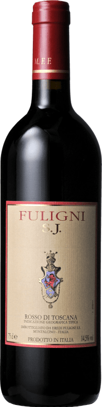 Envio grátis | Vinho Tinto Fuligni SJ San Jacopo I.G.T. Toscana Tuscany Itália Merlot, Sangiovese 75 cl