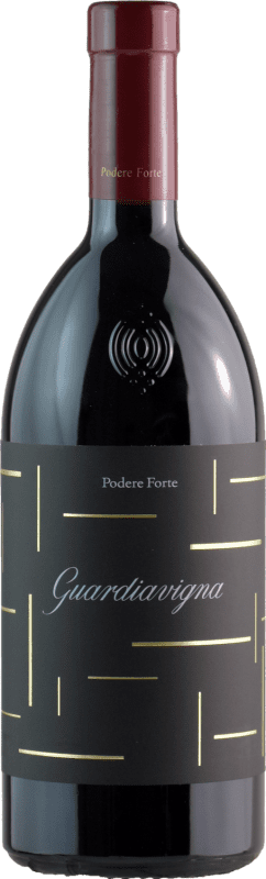 Бесплатная доставка | Красное вино Podere Forte Guardiavigna I.G.T. Toscana Тоскана Италия Cabernet Franc — Каберне Фран Organic — Органический 75 cl