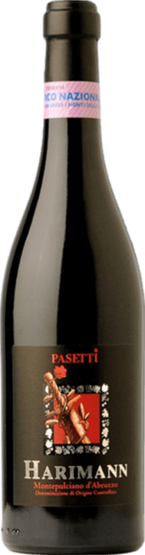 Бесплатная доставка | Красное вино Pasetti Harimann D.O.C. Montepulciano d'Abruzzo Абруцци Италия Montepulciano — Монтепульчано 75 cl