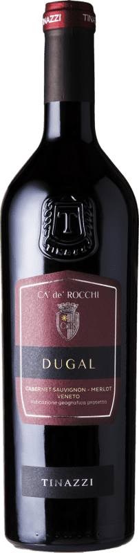Kostenloser Versand | Rotwein Ca' de'Rocchi Dugal Cabernet Sauvignon Merlot I.G.T. Veneto Venetien Italien Merlot, Cabernet Sauvignon 75 cl
